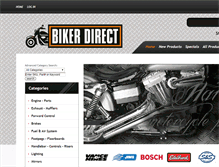 Tablet Screenshot of bikerdirect.com